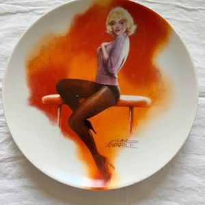 Marilyn Monroe My Heart Belongs to Daddy collectible plate